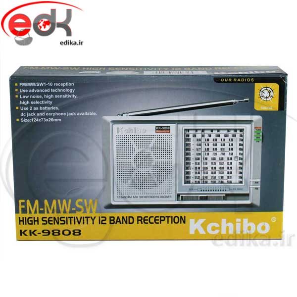 رادیو موج های پخش FM / AM / SW1-10 مدل Kchibo KK-9808