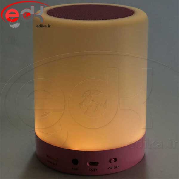 اسپیکر بلوتوثی رم و فلش خور چراغ خواب هوشمند Smart Music Lamp