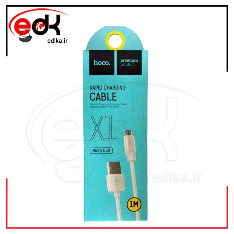 کابل شارژ اندروید HOCO فست شارژ مدل X1