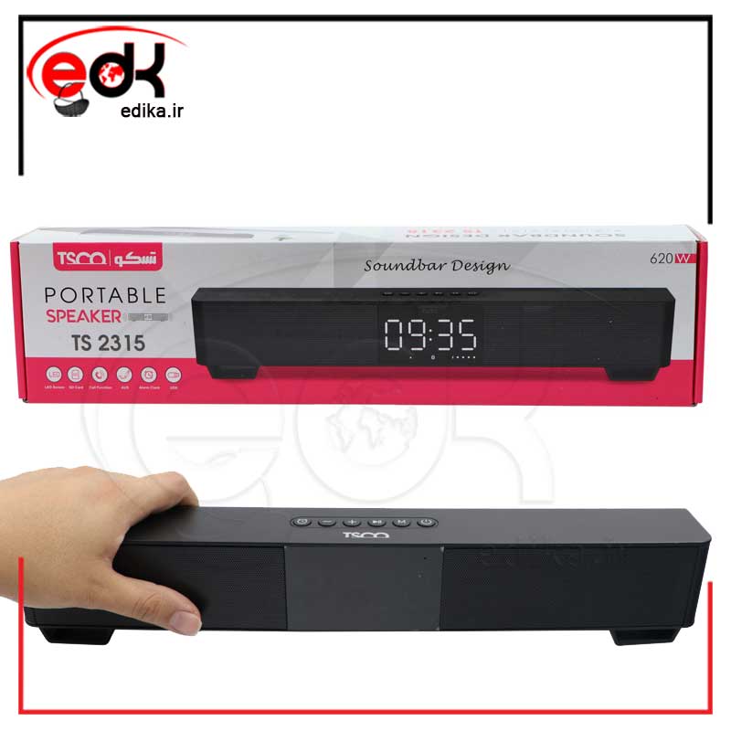اسپیکر بلوتوثی رم و فلش خور TSCO TS 2315 (گارانتی ۱۲ ماهه)