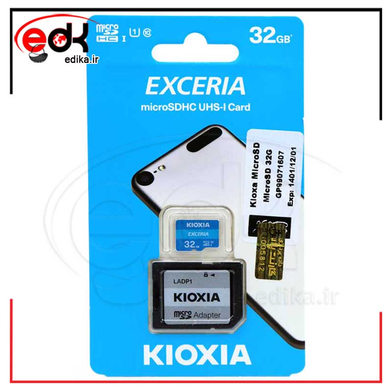 رم میکرو ۳۲ گیگ پکدار کیوکسیا Kioxia EXCERIA U1 C10 100MB/s